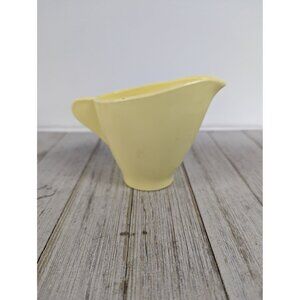 Vintage Spaulding Ware Chicago Melamine Melmac Yellow Creamer